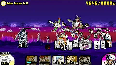 The Battle Cats - The Devils Strike! Nether Reaches Lvl. 13
