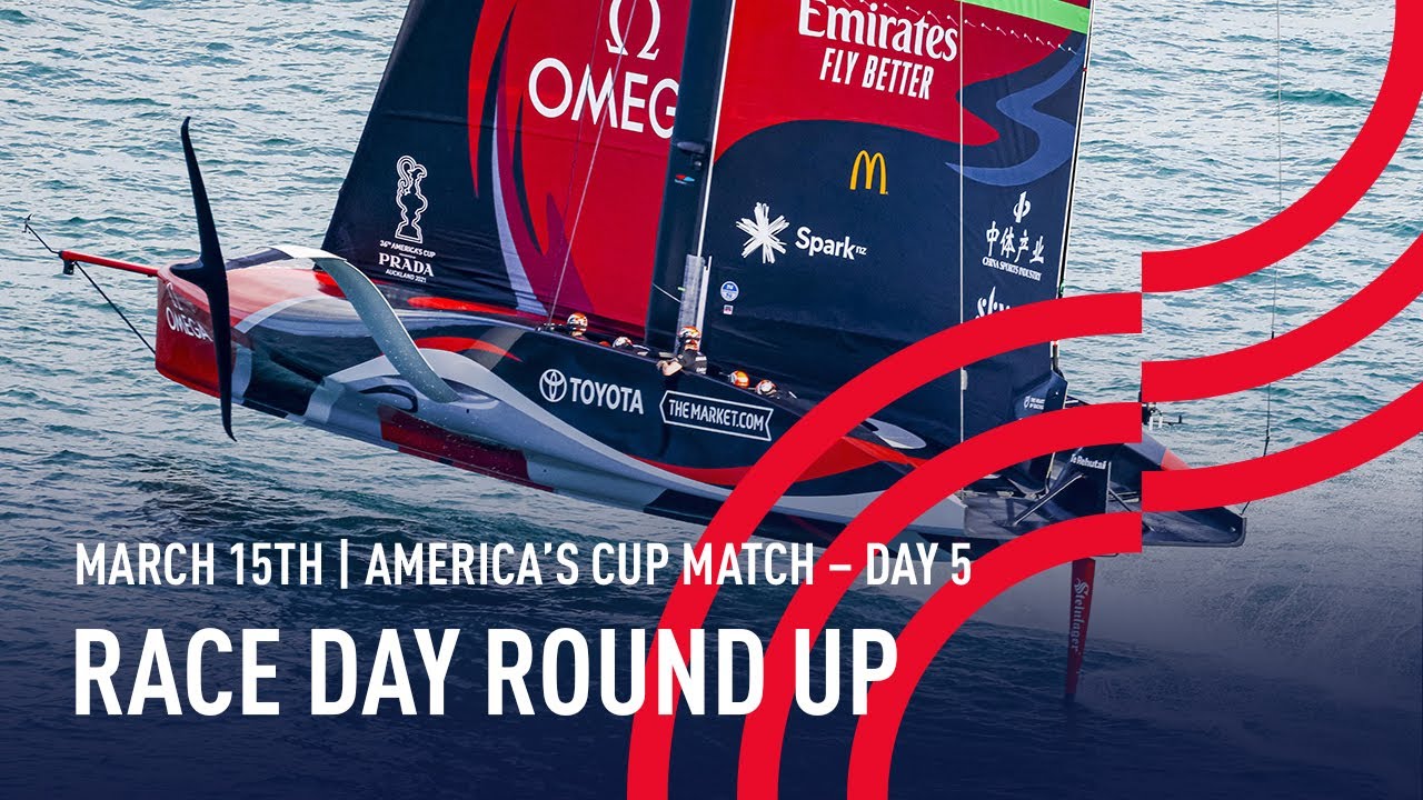 36th America's Cup Day 5 Race Day Round Up