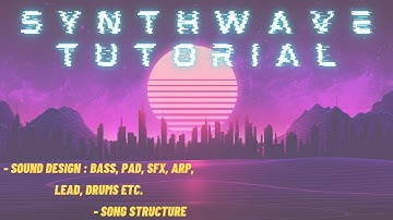How to Make Synthwave Track (sound design) | Invader 2 | odin2 | valhalla-supermassive