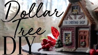 Dollar Tree DIY Stand | Decorating for Christmas | Vlogmas