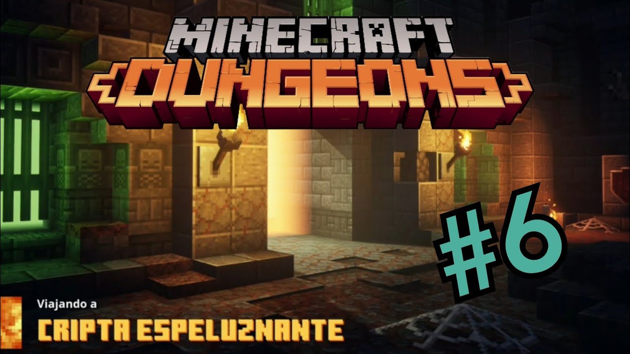 SALIENDO DE LA CRIPTA | MINECRAFT DUNGEONS - YouTube
