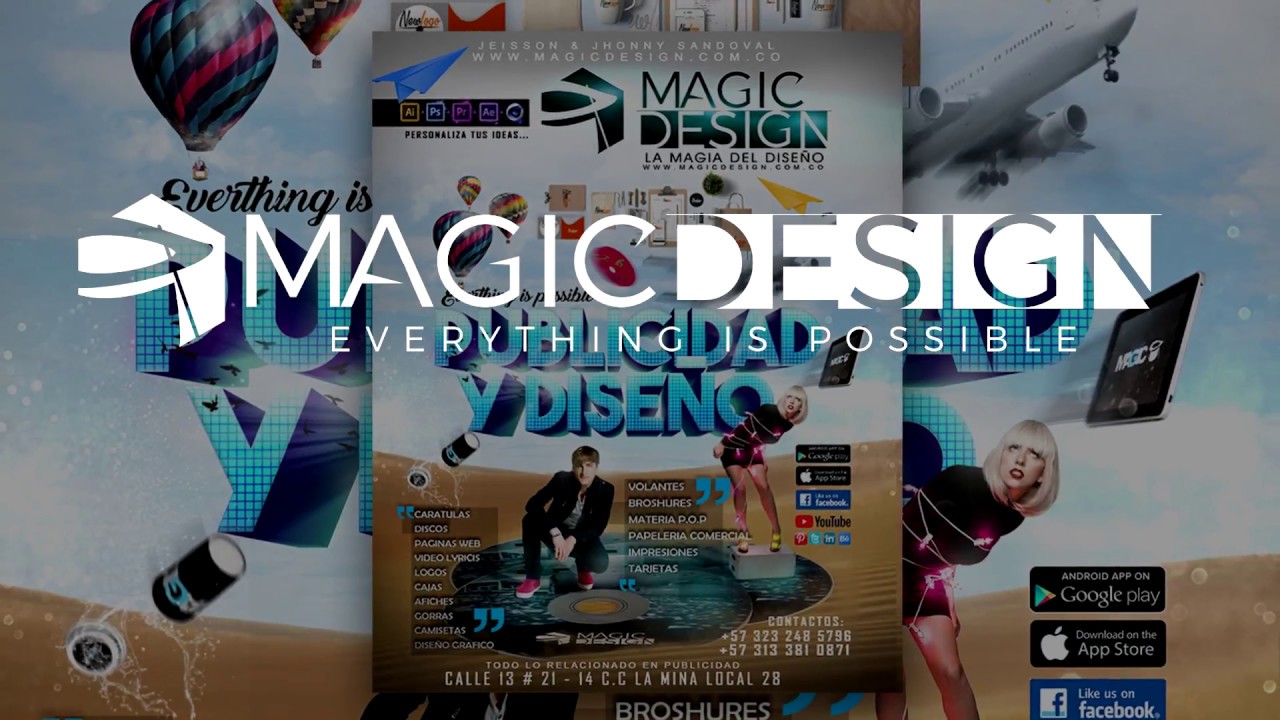SPEED ART MAGIC DESIGN - YouTube