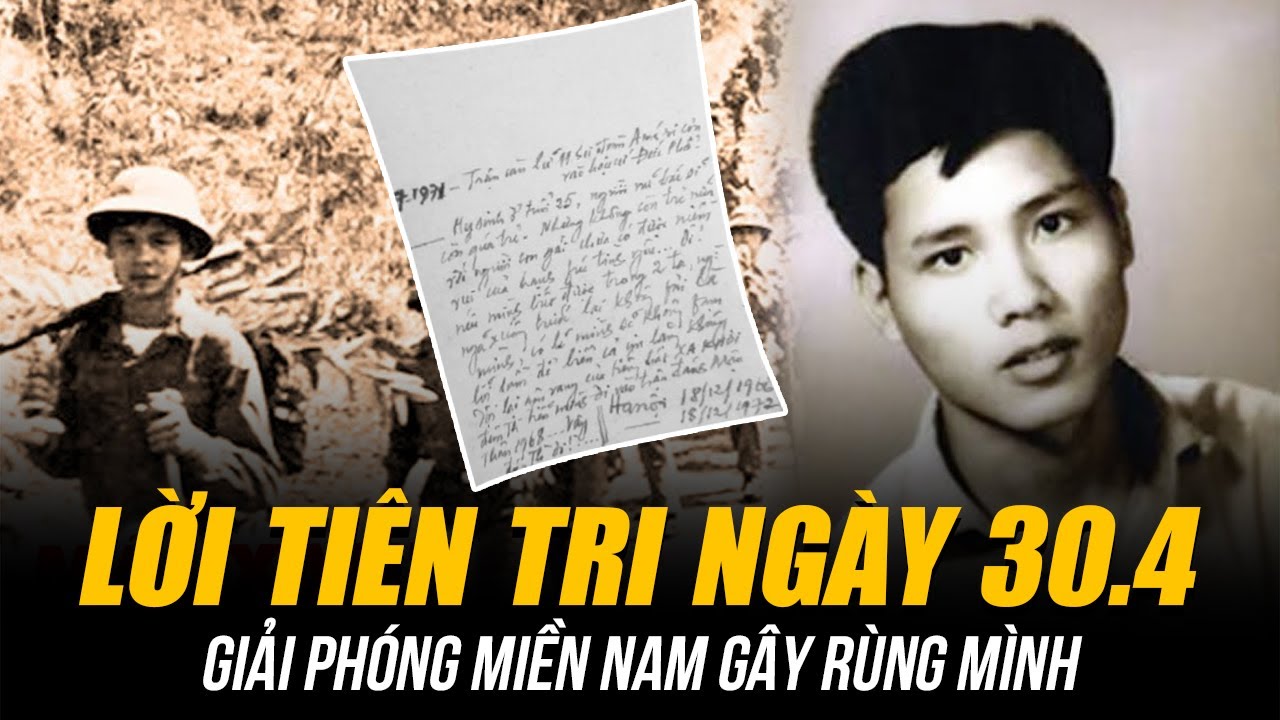 LỜI TIÊN TRI NGÀY GIẢI PHÓNG ĐẤT NƯỚC GÂY RÙNG MÌNH | NGƯỜI LÍNH ĐỔI TUỔI 20 LẤY HÒA BÌNH TỔ QUỐC
