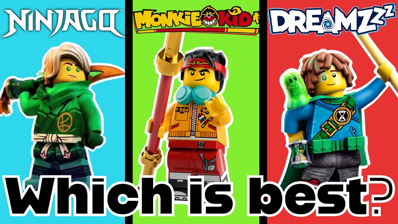 Ниндзяго против Монки Кида против Дримзза...