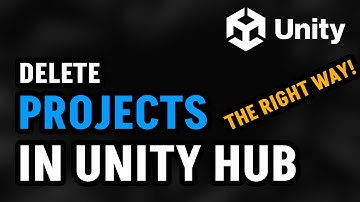 How To Properly Delete Projects in Unity Hub