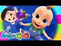 New song  trampoline time with the looloo kids  highenergy kids song for jumping fun