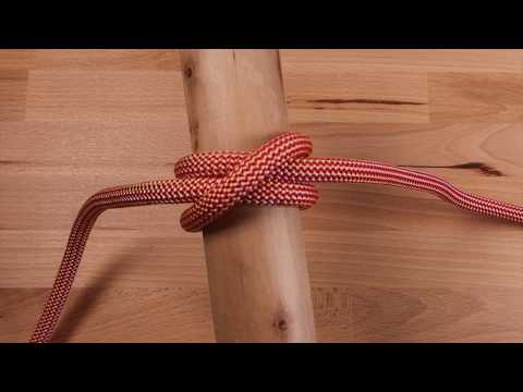 How To Tie A CLOVE HITCH | Knot Tying Tutorials For Climbing, Fishing, Boating and Camping