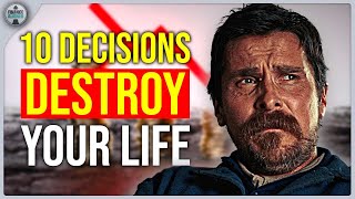 10 RECKLESS Money MISTAKES That Will Destroy Your Life AND Keep You Poor