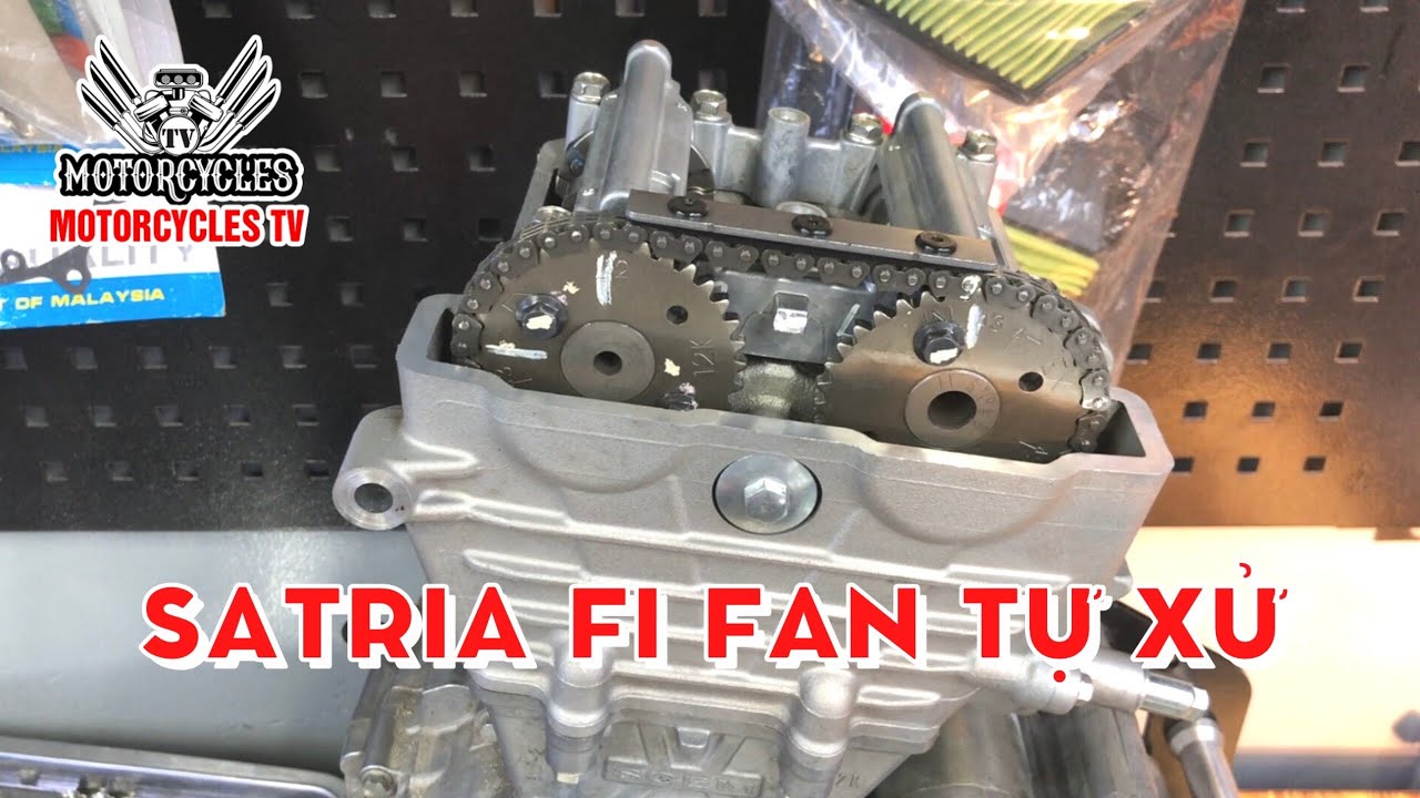 Video 492: Cứu Xe Suzuki Satria Fi Do Fan Hâm Mộ Tự Sửa Ở Nhà Và Lưu Ý Cho Anh Em | Motorcycle TV