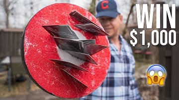 Card Throwing Competition  | WIN $1000 | Rick Smith Jr.