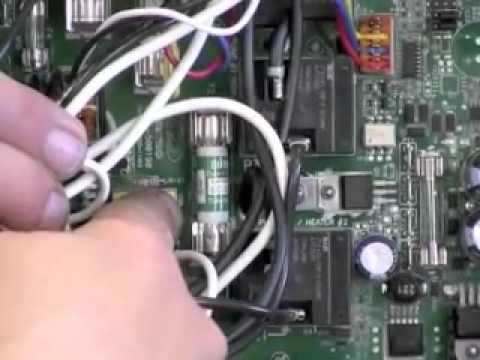 Arctic Spas Mother Board Fuses - YouTube wiring 120v circuit breaker 