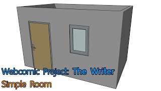 Noob in 3D - Lightwave 3D Webcomic Simple Room