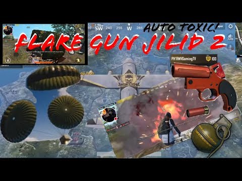 FLARE GUN JILID 2; AUTO TOXIC! PUBG MOBILE INDONESIA