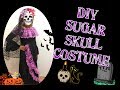 How I make La Calavera Catrina Halloween costume | HappyBankyCraftymom