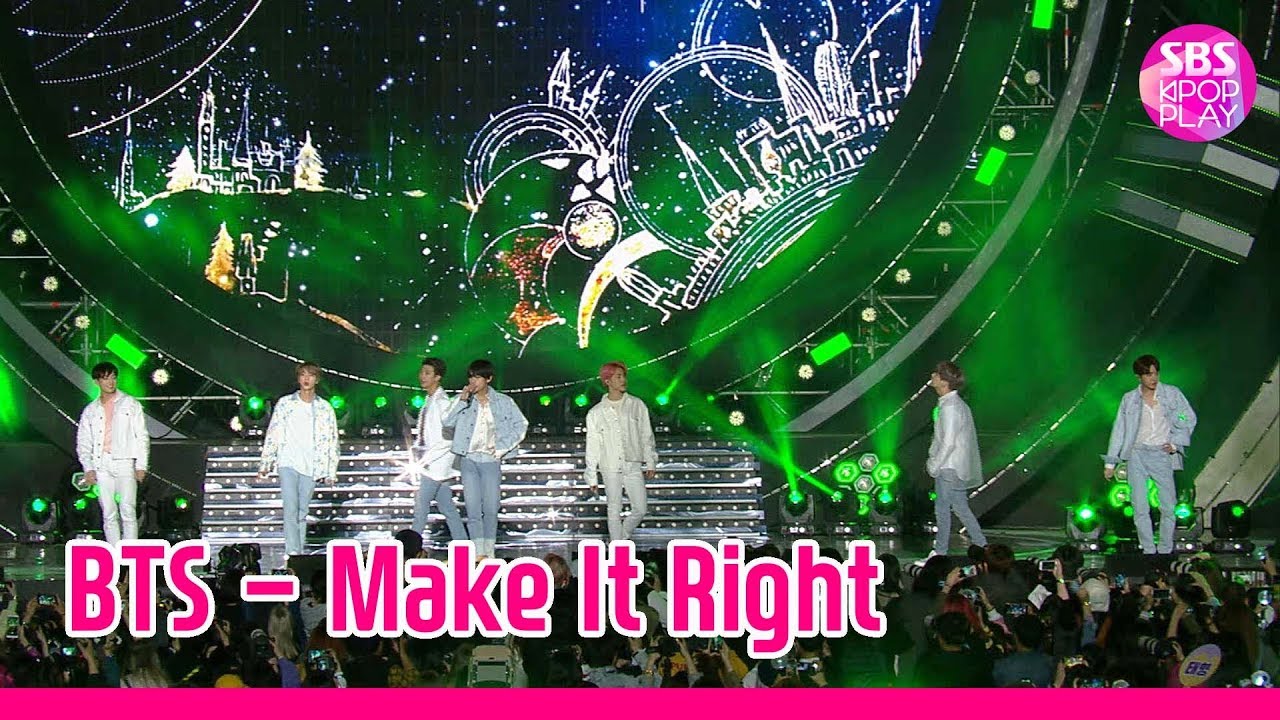 슈가맨 다시보기 [미공개영상] 방탄소년단 'Make It Right' 슈퍼콘서트 미방송 무대 독점공개! (BTS UNBROADCASTED STAGE)