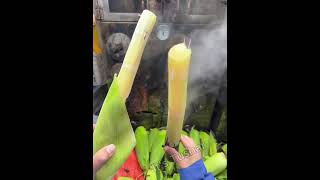 China’s Hot Sugarcane Trick You’ve Never Seen 😨 #Sugarcane #ChineseFood #foodfacts