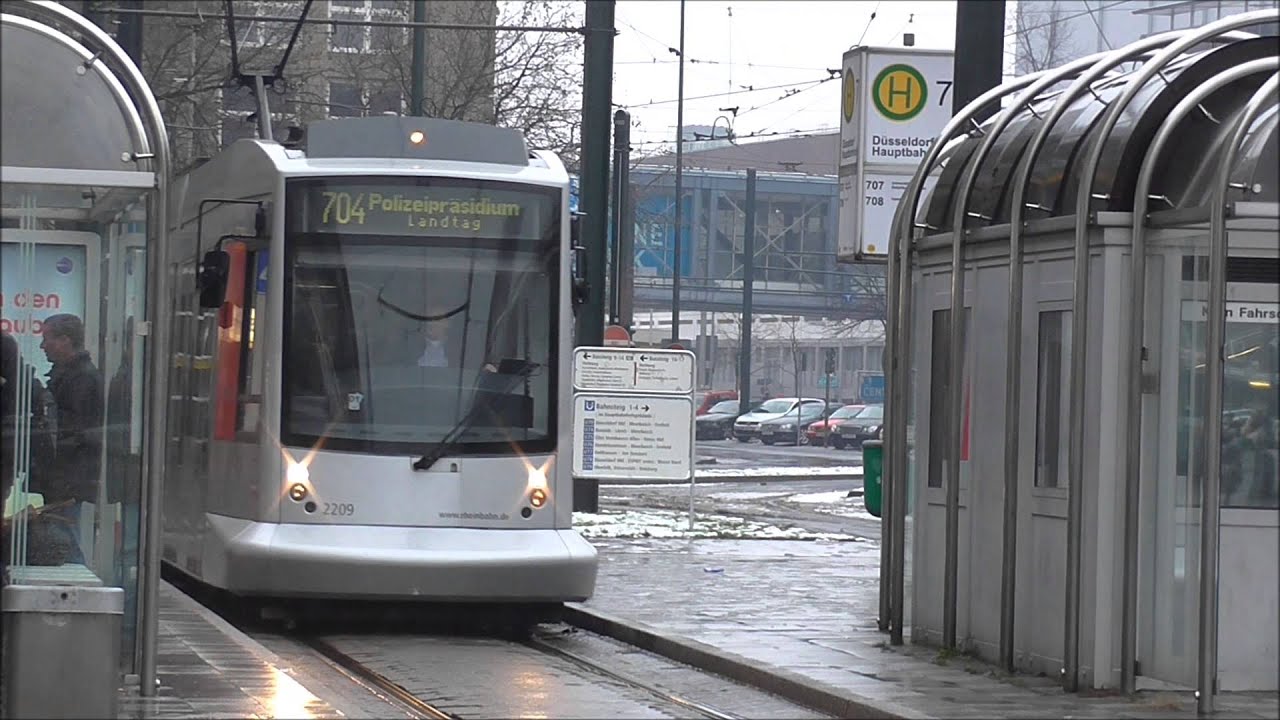 Düsseldorf Strassenbahnen - Trams - Villamosok