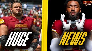 The Washington Commanders Just Got BOTH BAD GOOD INJURY UPDATES Coming Out Of Preseason Week 1