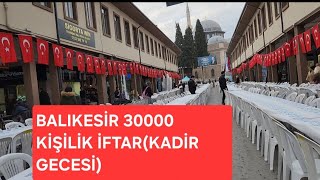 Balikesirde 30000 Kişilik Iftar Programından Kısa Kesitler. Videonun Tamamı 17 Mart 2026 Da ..
