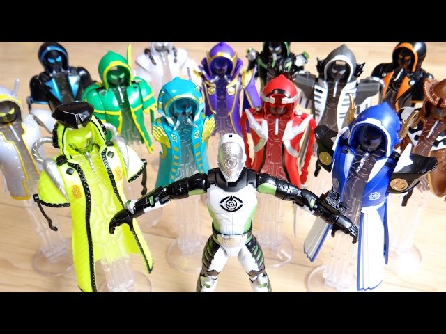 全ての偉人とライダーを装着！ネクロムに11種＋3種のゴースト着せかえ