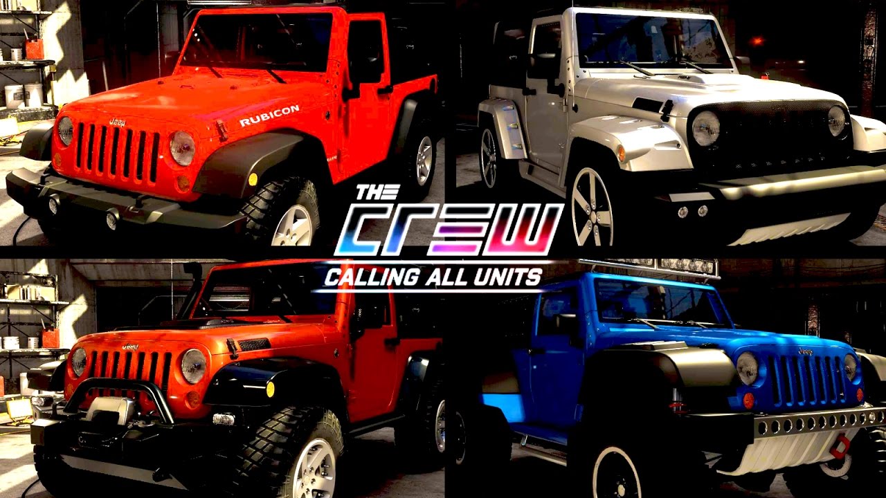 The Crew Calling All Units - Jeep Wrangler - YouTube