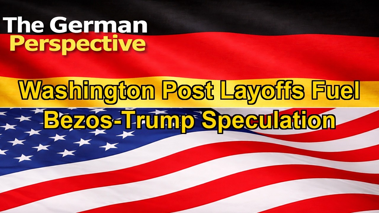 Washington Post Layoffs Fuel Bezos-Trump Speculation - YouTube