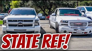 I MISSED THE BURNOUTS! - CRAZY TRUCK MEET!