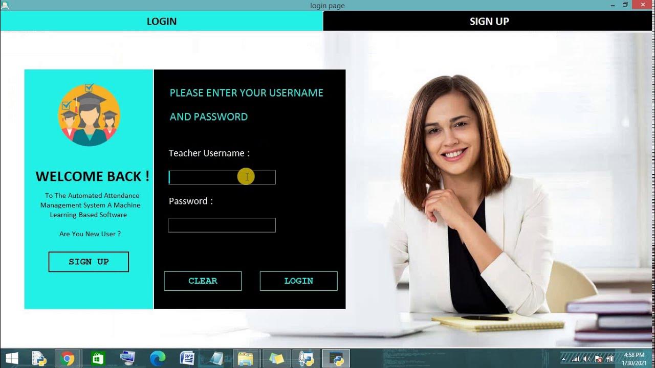 ML project || Smart Attendance Management System Using Facial ...