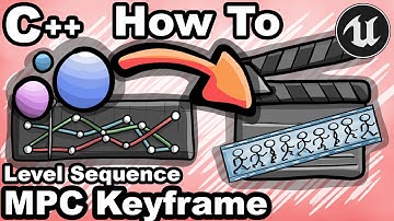 UE5 C++ 34 - How To Add Material Parameter Collection Keyframe In Level Sequence with C++? Tuto MPC