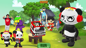 Tag with Ryan Unlocked all Ryan Characters | Combo Panda on Combo Panda Van | U-PLAY