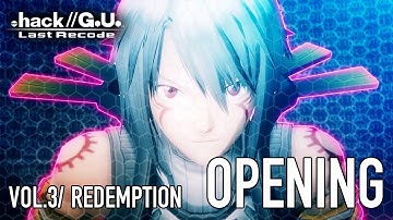 .hack//G.U. Last Recode - PS4 / PC - Vol. 3 Redemption opening movie