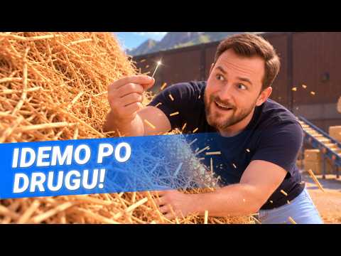 Slažem NOVI sistem da nađem IGLU u plastu sijena