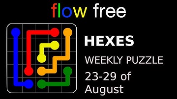 Flow free WEEKLY Puzzles, Extreme Courtyard Spin, 23-29 Aug - Gameplay Walkthrough (iOS & Android)