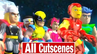 Marvel Super Hero Squad: The Infinity Gauntlet - All Cutscenes (1080p 60FPS)