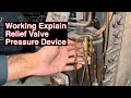 Relief valve working explain | AC outdoor unit relief pressure valve device working with capillary