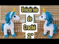 Unicórnio de Crochê - Unicórnio Amigurumi - 26cm - 2/3