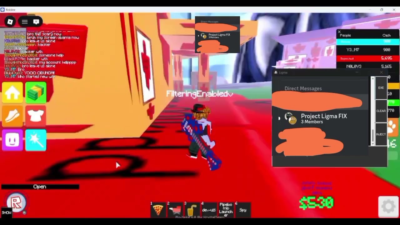 FilteringEnabled Bypass With Project Ligma