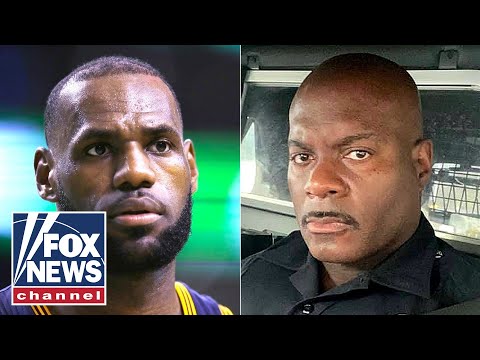 LAPD officer who penned letter to LeBron slams 'dangerous' police rhetoric.