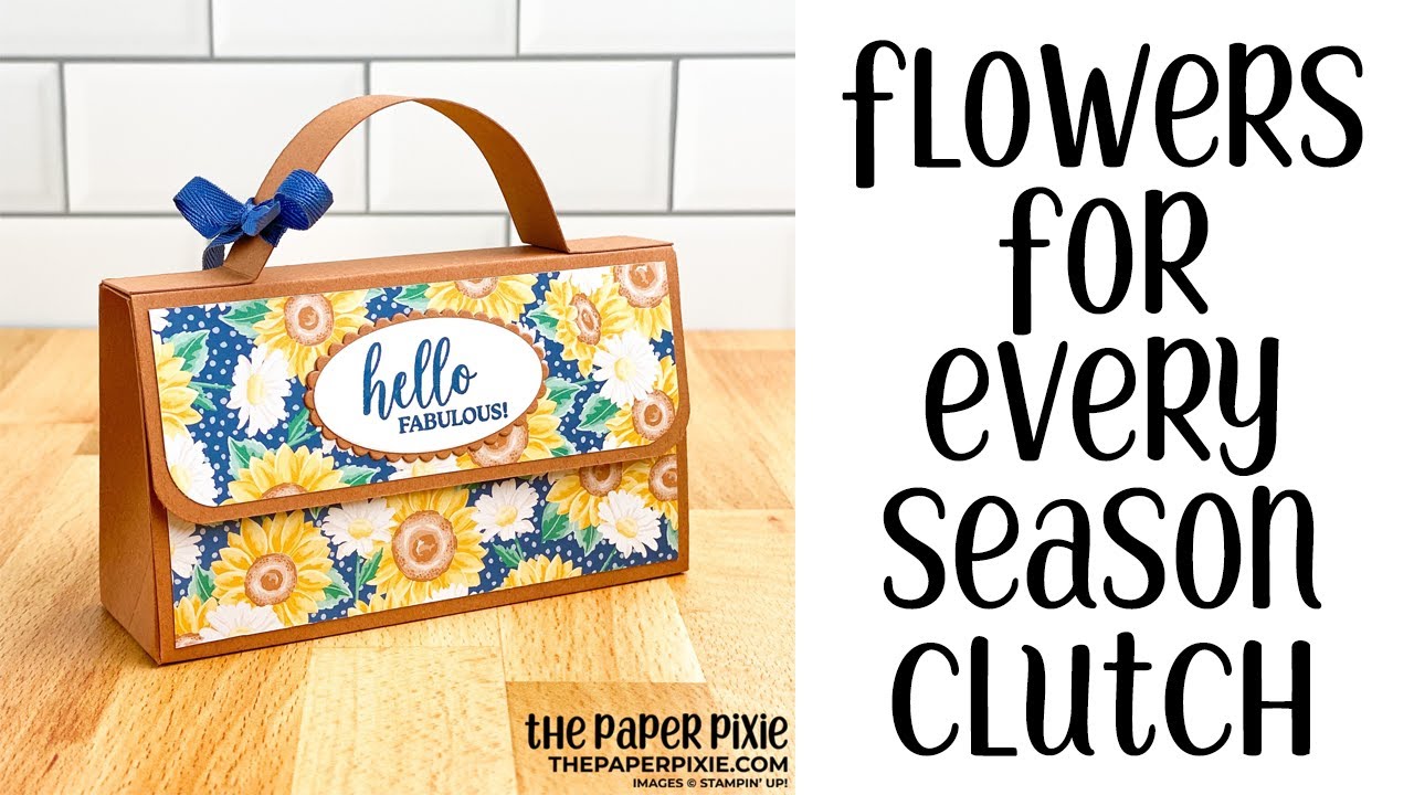 Flowers for Every Season Clutch Tutorial