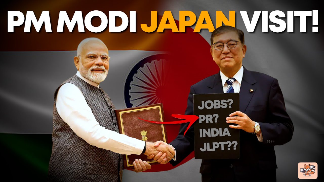 PM Modi’s Japan Visit CHANGES EVERYTHING for Indians! | Study & Work in Japan NOW