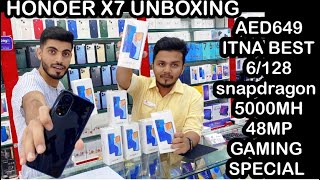 HONOR X7 unboxing | HONOR MOBILE PRICE DUBAI| HONOR CHEAP MOBILE| DUBAI MOBILE MARKET