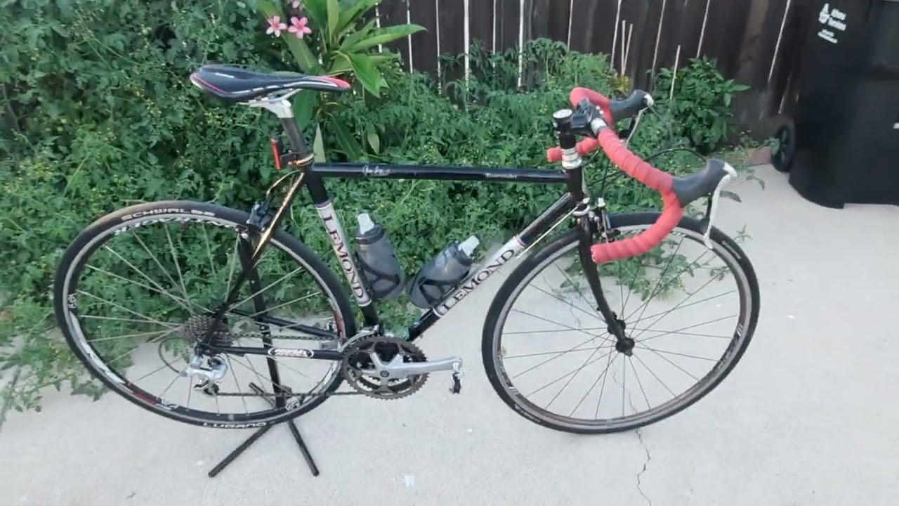 My old Lemond Tourmalet - YouTube