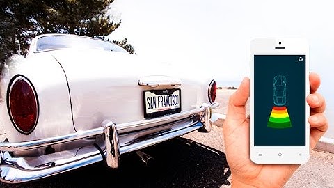 The FenSens Smart Wireless Parking Sensor For ALL Cars