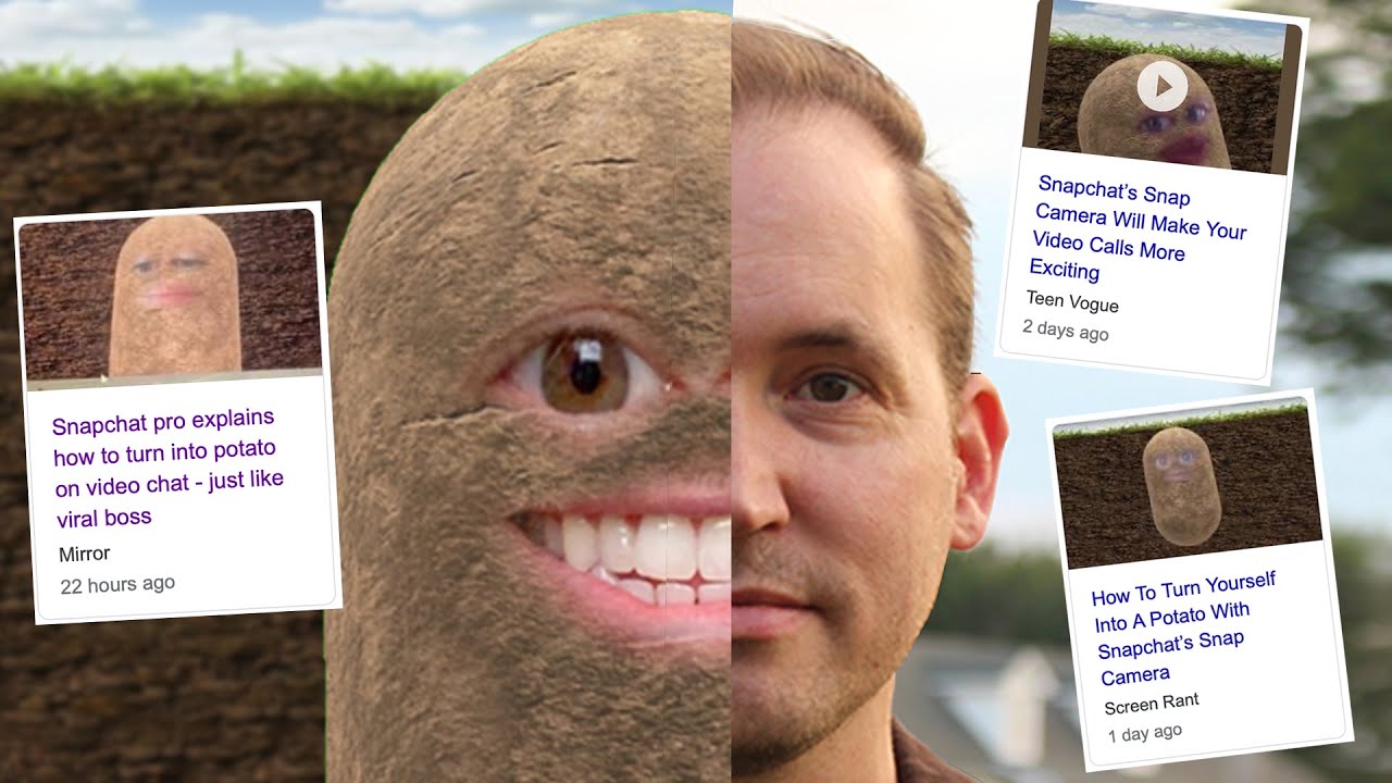 Viral Potato Lens Snapchat Story And Q A With The Creator Phil Walton Youtube Viral Potato Lens Snapchat Story And Q A With The Creator Phil Walton Youtube