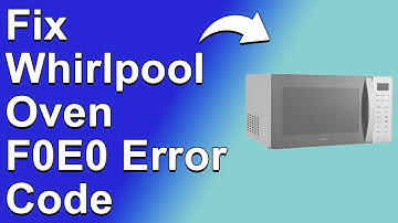 Whirlpool Oven F0E0 Error Code (Meaning And How To Resolve The Issue)