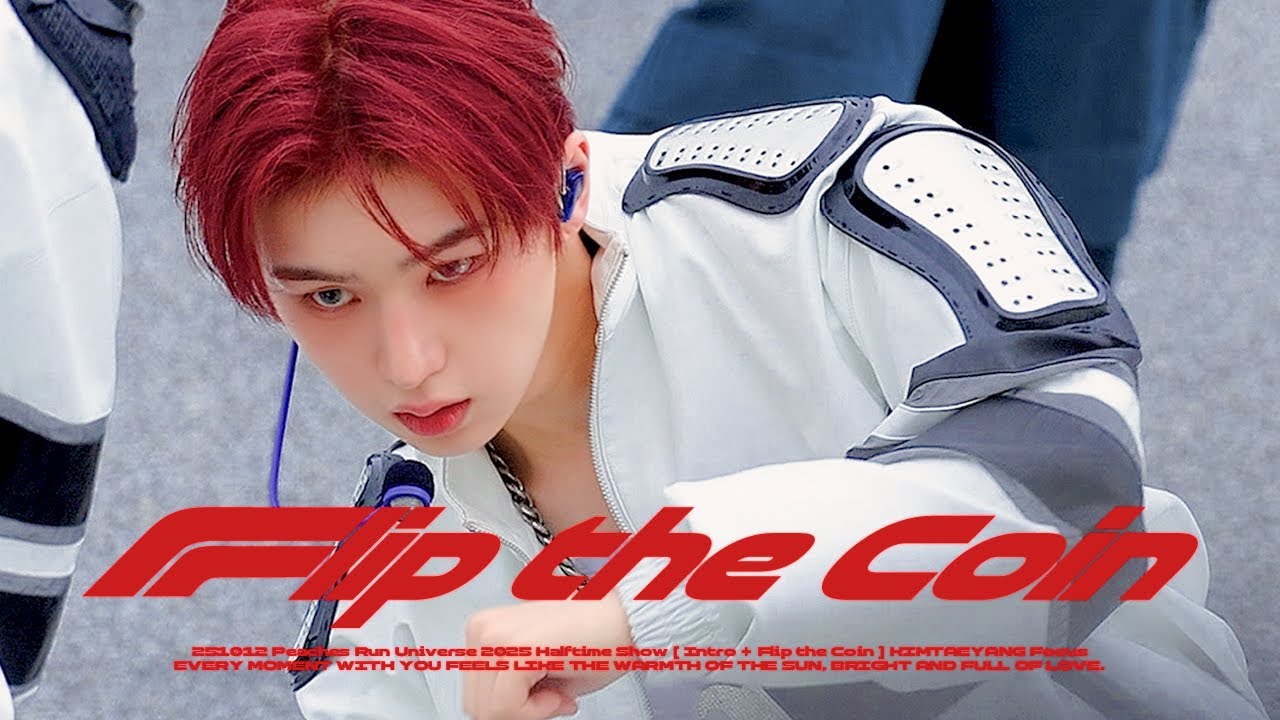 [4k] 251012 Peaches Run Universe 2025 뉴비트 김태양 직캠 NEWBEAT KIMTAYANG Fancam