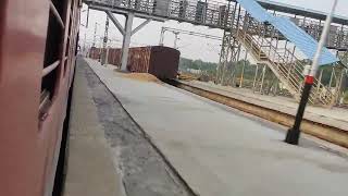 High Speed Action High Speed Superfast Express Train Skipping Bitragunta Station