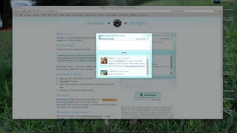 Twitter for the Dashboard