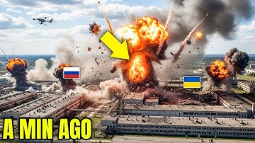 Ukraine UNLEASHES 340-Drone Swarm on Russia!