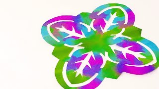 Paper Cut Easy Template | Four-leaf Clover Pattern Design | Art and Craft Ideas and Projects